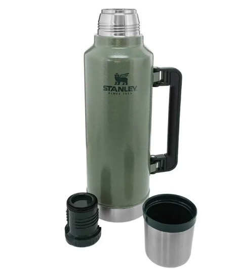 Термос Stanley Legendary Classic Hammertone Green 1.9 л Фото 2